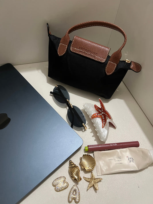 Longchamp Crossbody Bag with Strap (WITH BRAND LOGO)