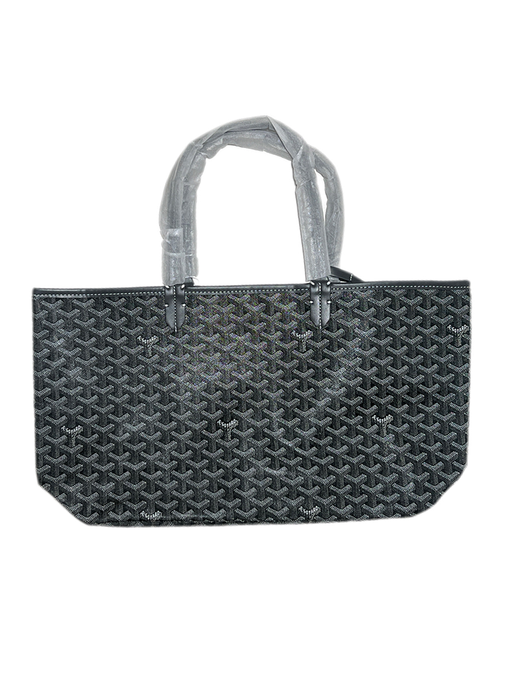 Goyard Tote Bag – Grey (Large With Pouch)