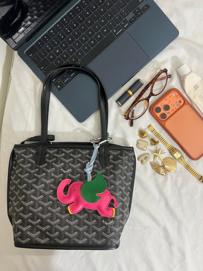 Goyard Tote Bag - Black (Medium with Pouch)