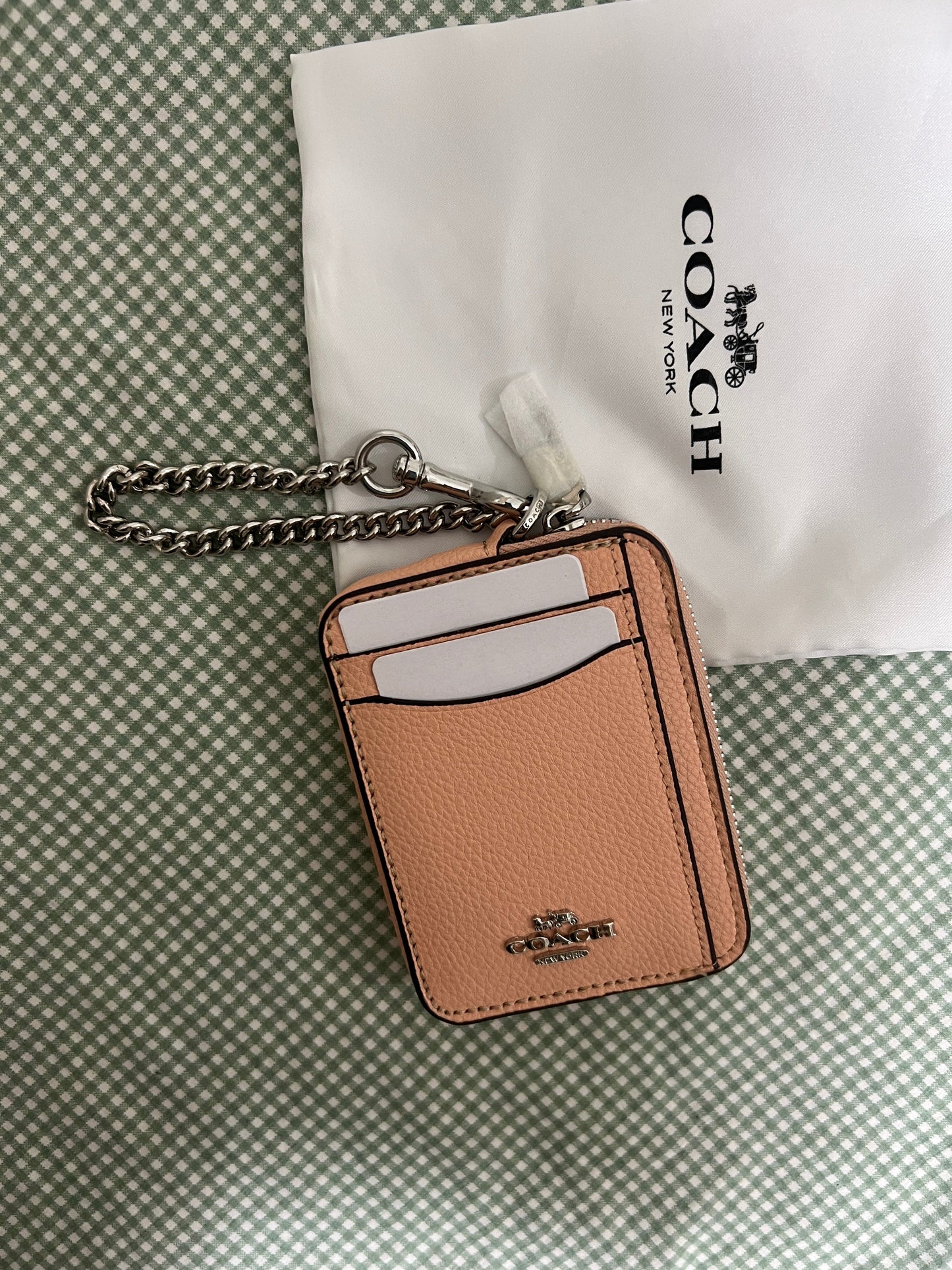 Coach Zip Card Case