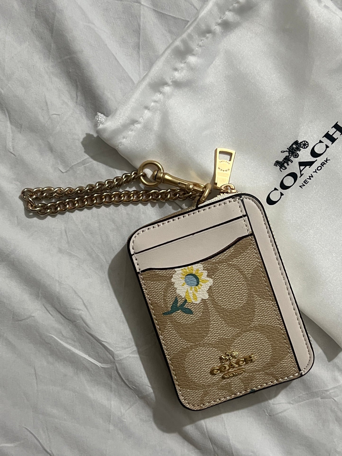 Coach Signature Canvas with White Trim