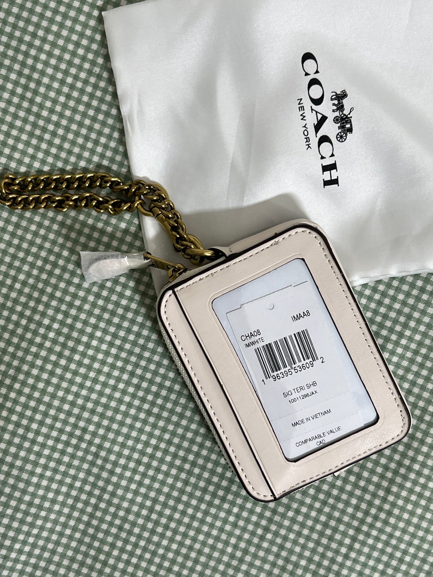 Coach Signature White