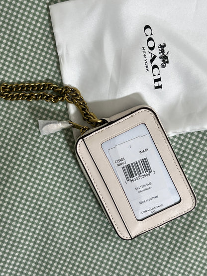 Coach Signature White