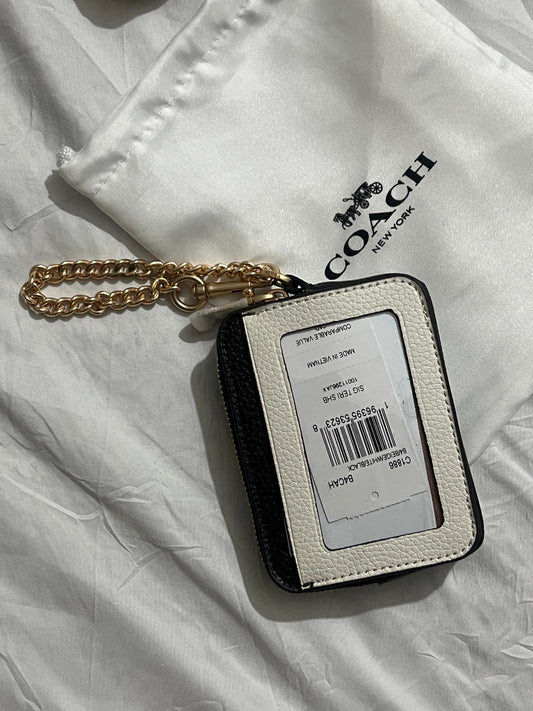 Coach Signature Canvas with Black Trim