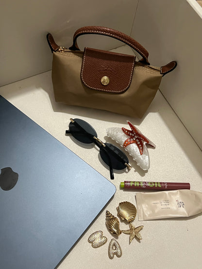 Longchamp Crossbody Bag with Strap (WITH BRAND LOGO)