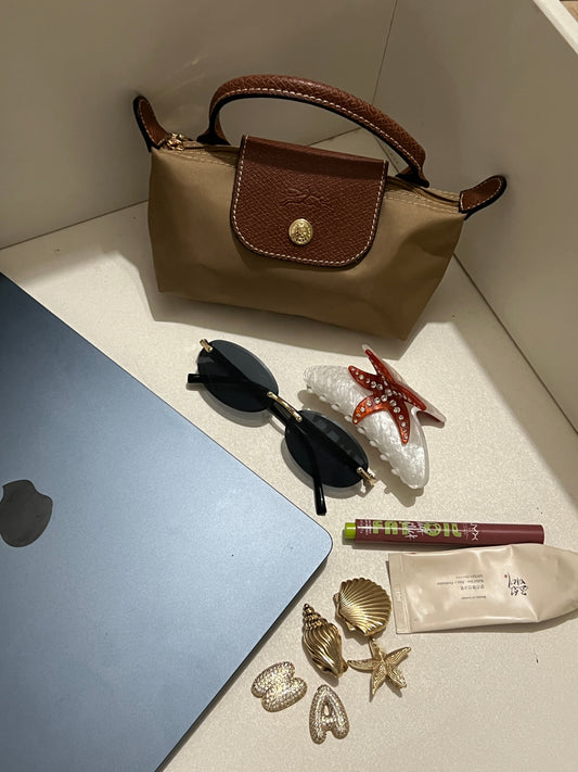 Longchamp Crossbody Bag with Strap (WITH BRAND LOGO)