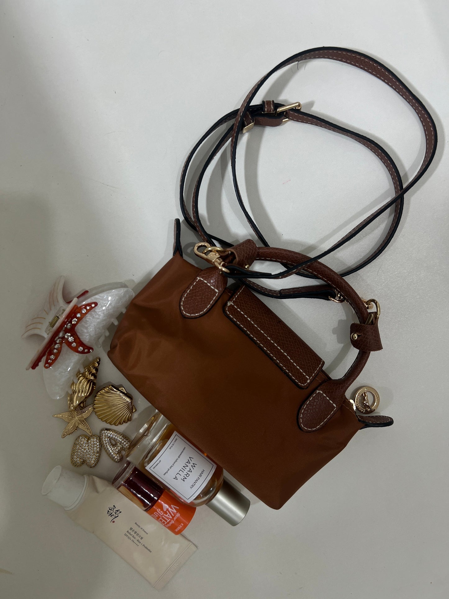 Longchamp Crossbody Bag with Strap (WITH BRAND LOGO)