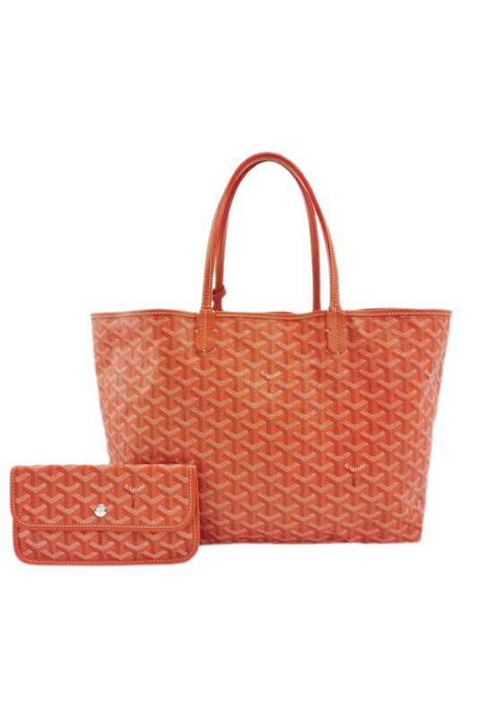 Goyard Tote Bag – Orange (Large With Pouch)