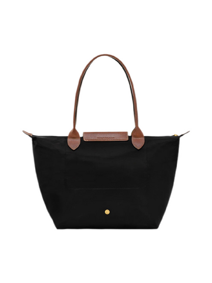 Longchamp Tote MEDIUM - Black (WITH BRAND LOGO)